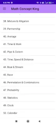 Math Concept King android App screenshot 4